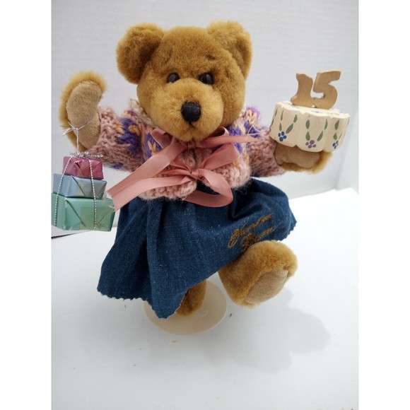 Boyds Bears Friends 15th Anniversary 1998 Investment Collectibles Archive Bear - Picture 2 of 12
